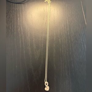 Pandora Silver Heart Pendant “Mother” Necklace